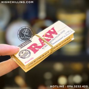 Giấy cuốn auth raw ngắn rolled