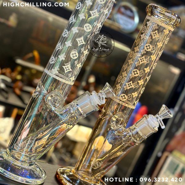 Bongs Thủy Tinh Louis Vuitton 34cm
