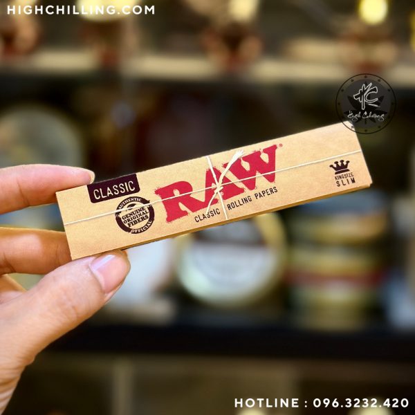Giấy Auth Raw Classic Natural Kingsize