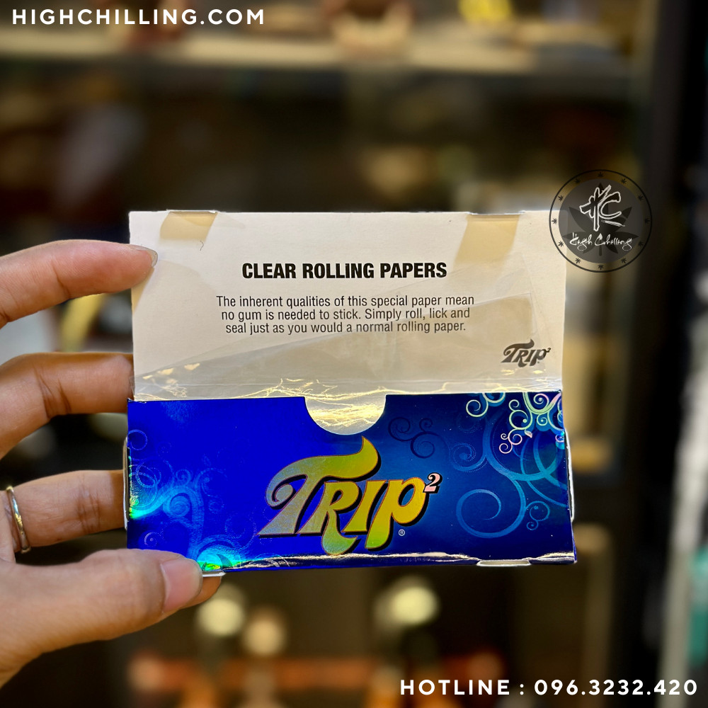 Giấy Auth Trip Clear Rolling Paper Trong Suốt