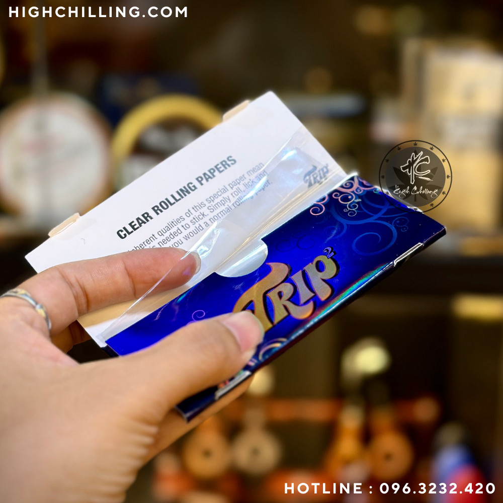 Giấy Auth Trip Clear Rolling Paper Trong Suốt