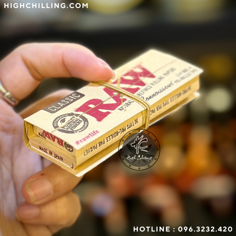 Giấy cuốn auth raw ngắn rolled