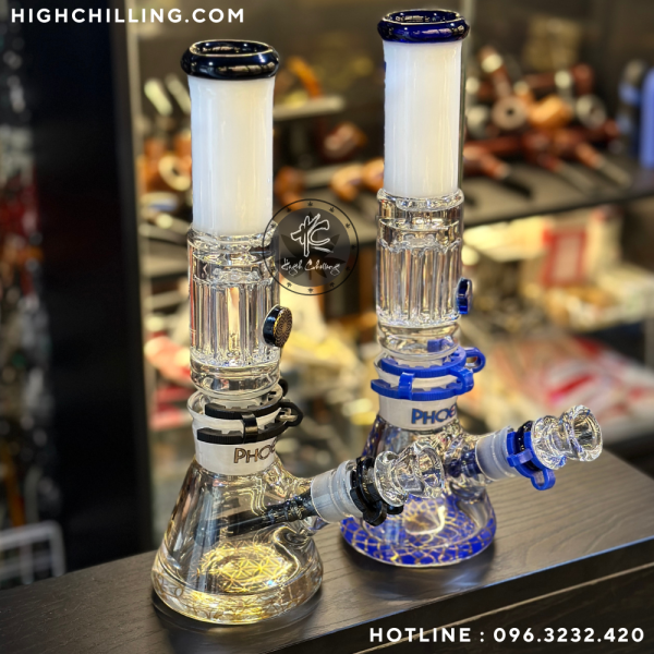 Bongs Thủy Tinh Phoenix Star P68 28cm