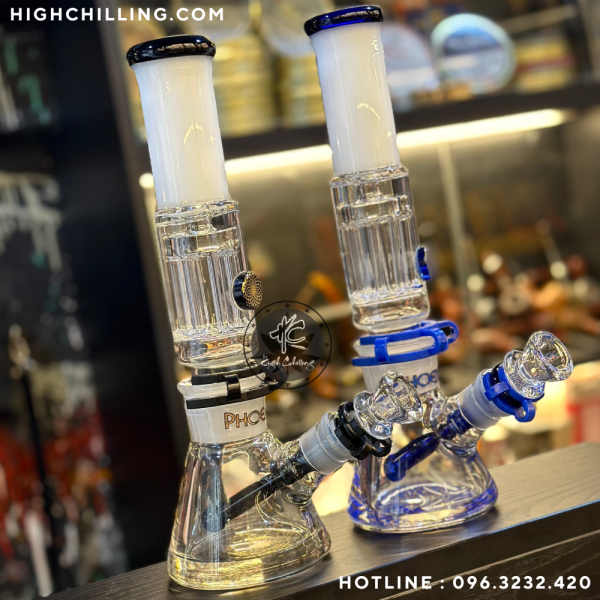 Bongs Thủy Tinh Phoenix Star P68 28cm