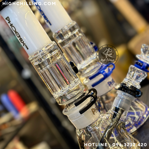 Bongs Thủy Tinh Phoenix Star P68 28cm