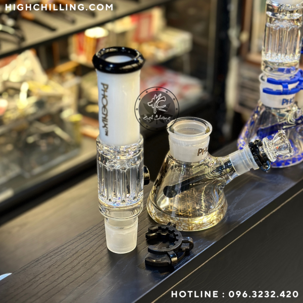 Bongs Thủy Tinh Phoenix Star P68 28cm