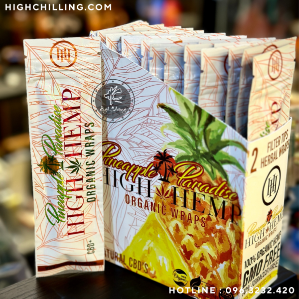 Giấy Blunt High Hemp Pineapple Paradies