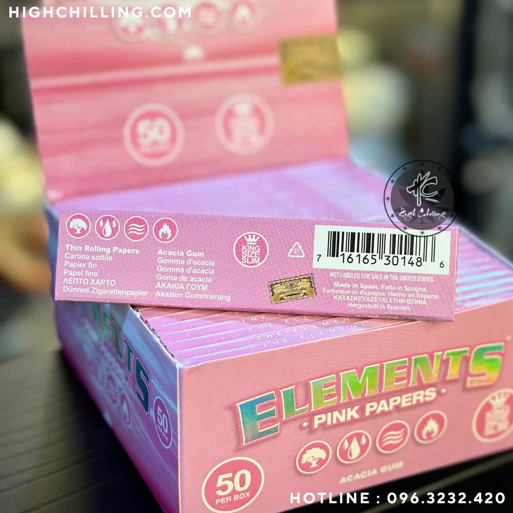 Giấy Auth Element Pink Kingsize