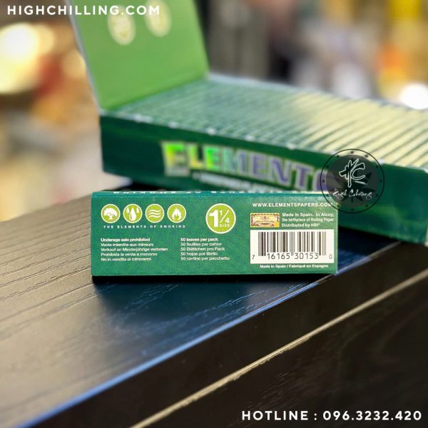 Giấy Auth Elements Green 1/4