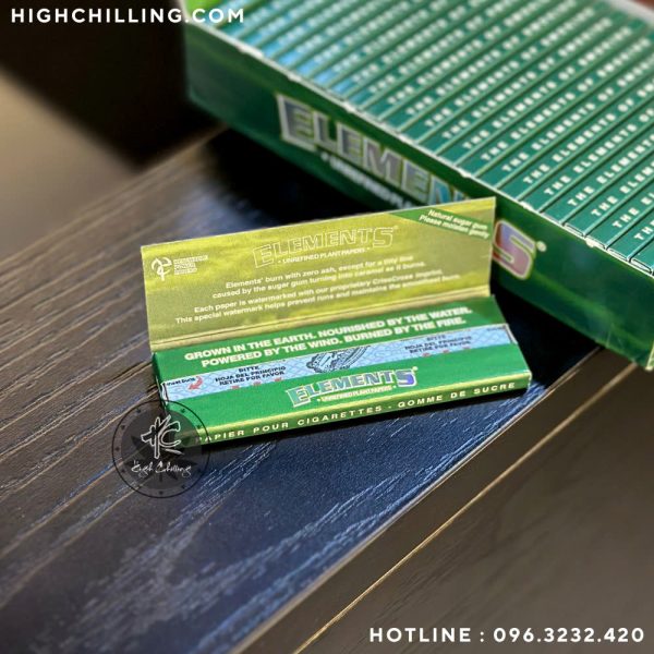Giấy Auth Elements Green 1/4