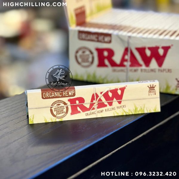 Giấy Auth RAW Organic Hemp Kingsize