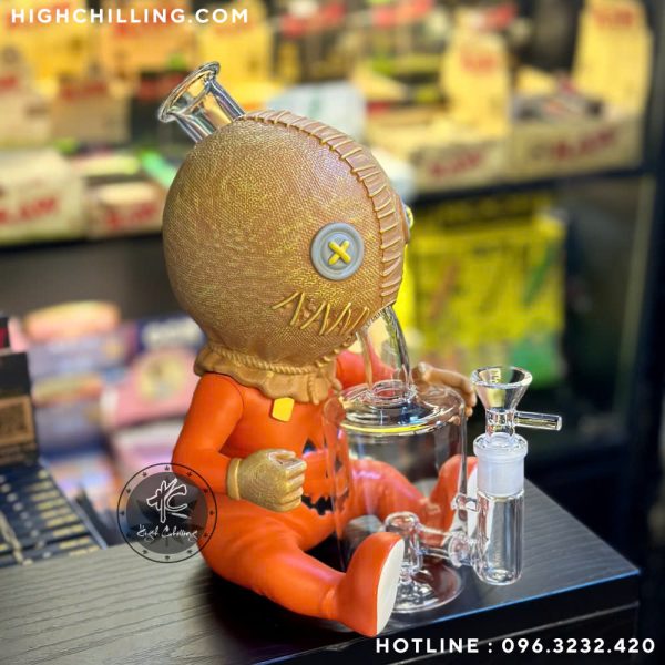 Bongs Thủy Tinh Bí Ngô Halloween