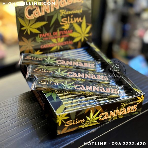 Giấy Auth Cannbis Kingsize Slim