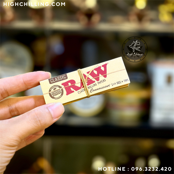 Giấy Auth RAW 1/4 Kèm Tips