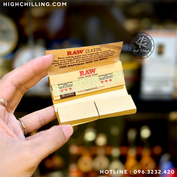 Giấy Auth RAW 1/4 Kèm Tips