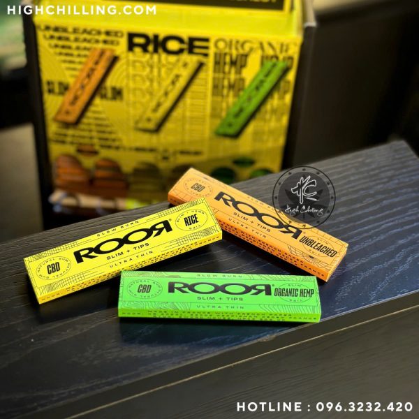 Giấy Auth Roor King Size Slim + Tip