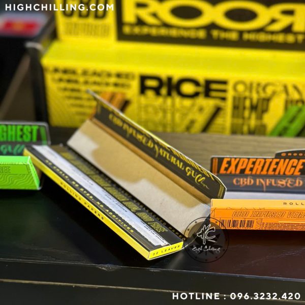 Giấy Auth Roor King Size Slim + Tip