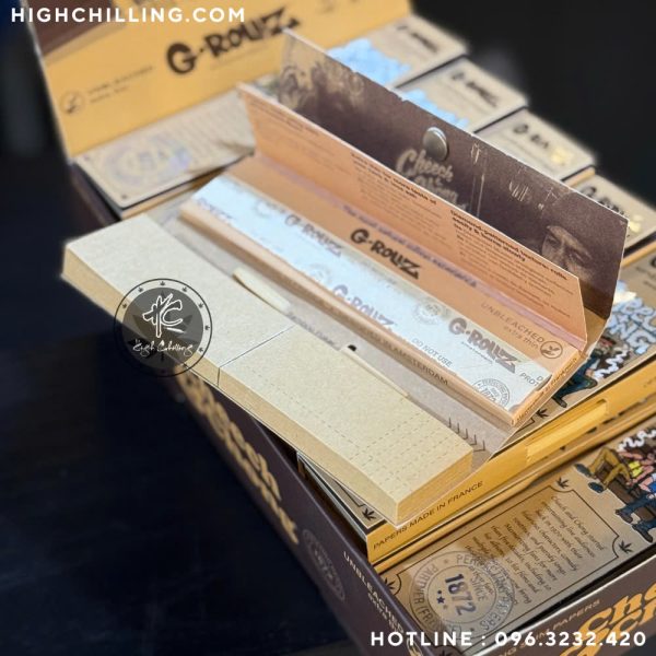 Giấy Auth Cheech & Choong Slim + Tip + Que Nhồi