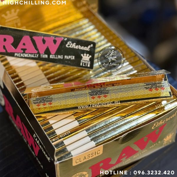 Giấy Auth Raw Gold Ethereal King Size